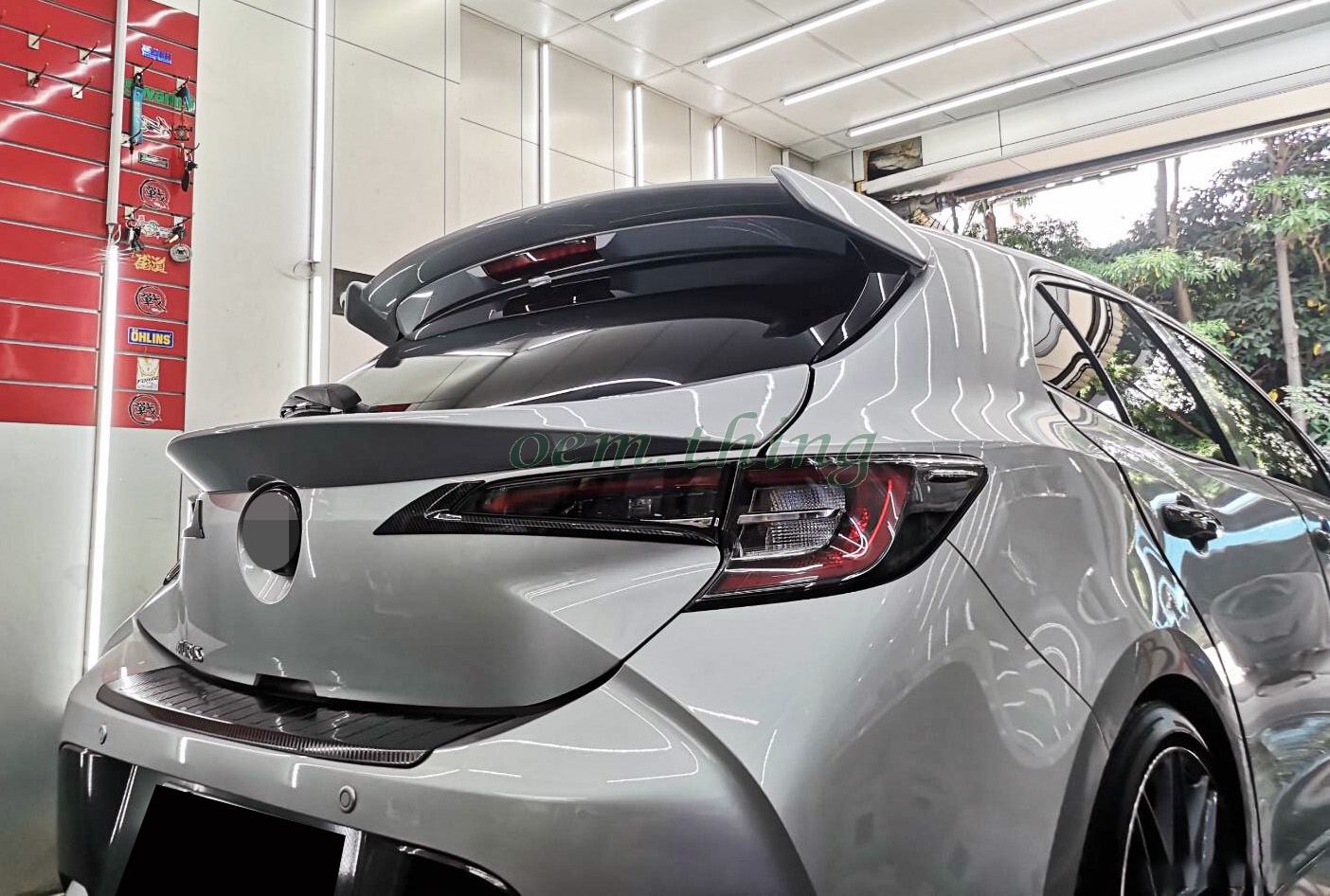 2021 Fit For TOYOTA Corolla Sport Auris Hatchback Middle Trunk Spoiler